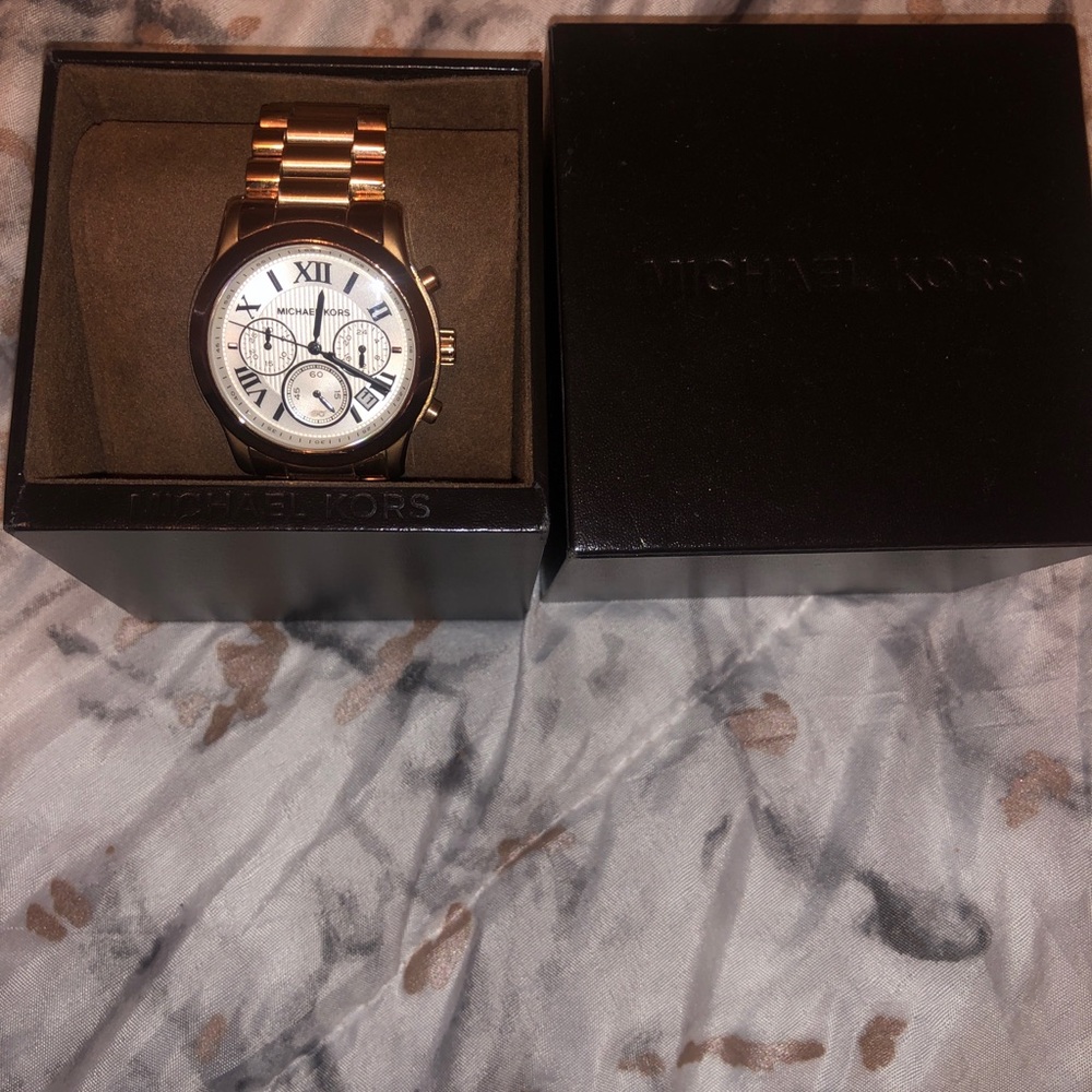 Michael Kors Rose Gold Watch